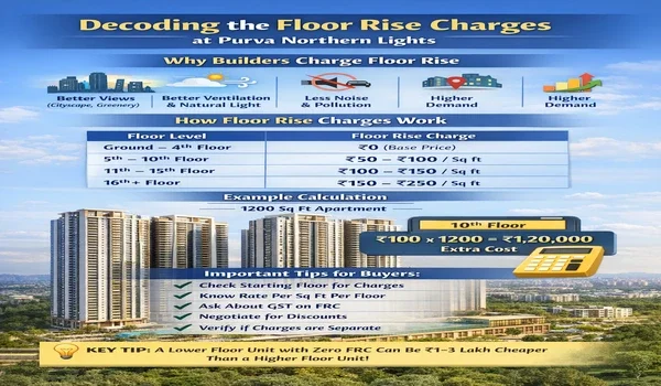 Featured Image of Decoding The Floor Rise Charges At Purva Northern Lights