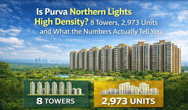 Featured Image of Is Purva Northern Lights High Density 8 Towers 2973 Units And What The Numbers Actually Tell You