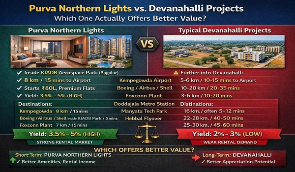 Featured Image of Purva Northern Lights Vs Devanahalli Projects Which One Actually Offers Better Value