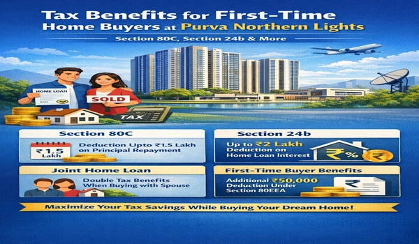Featured Image of Tax Benefits You Get When You Buy Your First Home At Purva Northern Lights