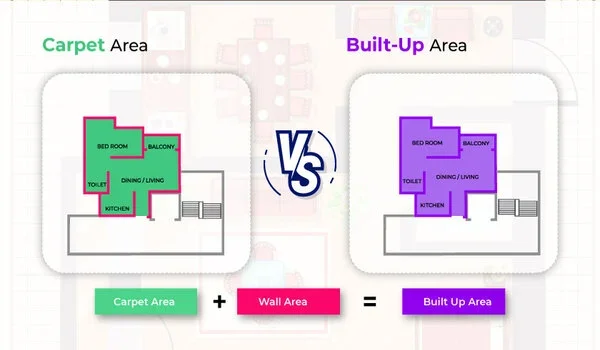 Featured Image of Carpet Area Vs Built Up Area At Purva Northern Lights A Simple Guide